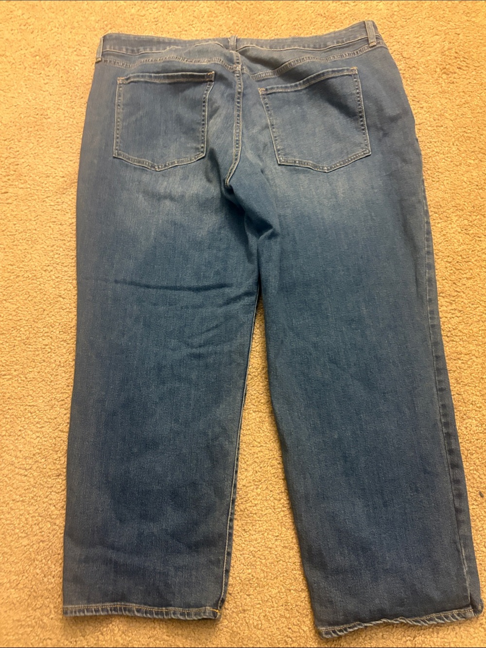 Old Navy Women’s high rise loose blue jeans - Picture 5 of 6